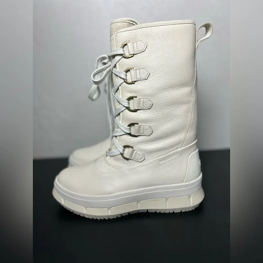 NWOT Sperry Women's Off-White Winter Boots Size 8.5